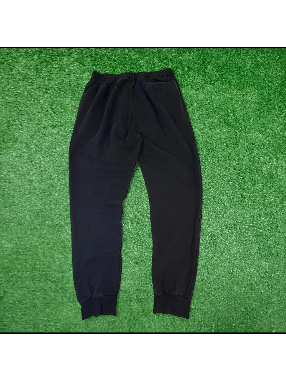 Adidas Men's Black and Grey Joggers-tracksuit